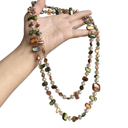 Spiritual Layering Necklace Gift Set for Good Fortune | Includes Blessing Ritual