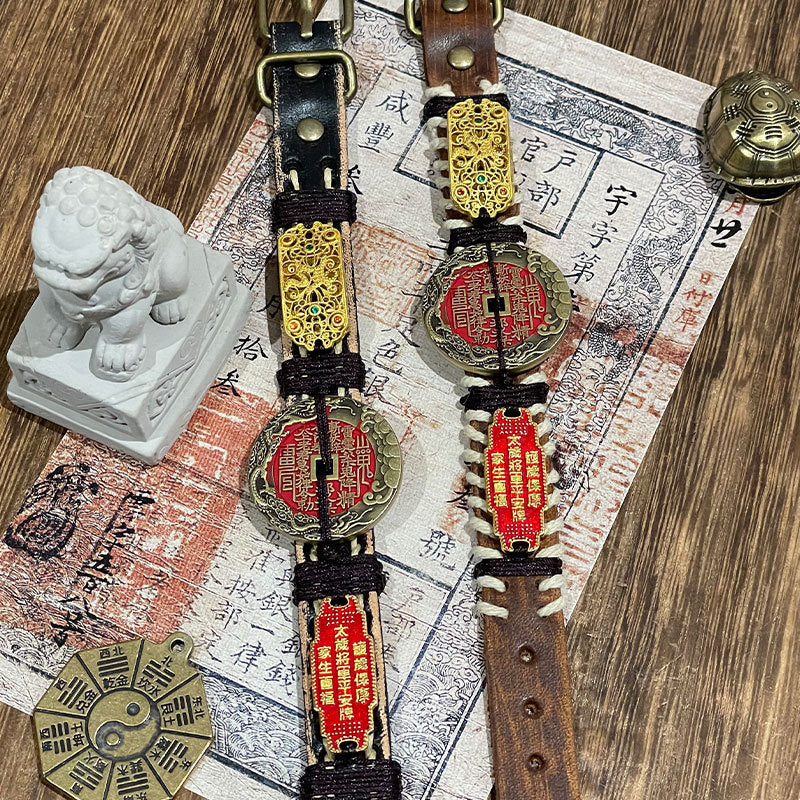 Red token skin bracelet: Ward off evil spirits, protect good fortune, gather wealth, and strengthen the aura